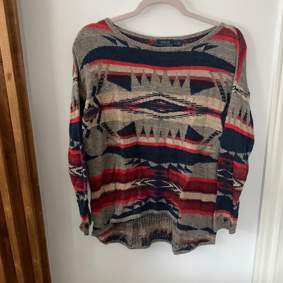 Polo Ralph Lauren Southwestern Pullover Sweater. Size S - Picture 2 of 8